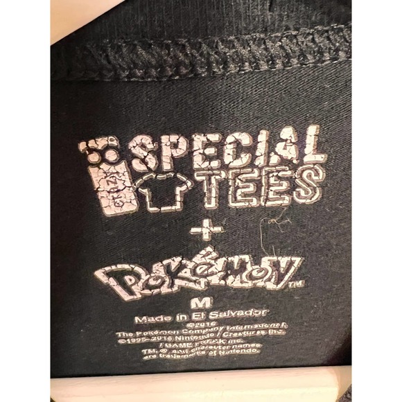 Upcycled Pokemon Kids Tee Size Medium - Picture 9 of 9